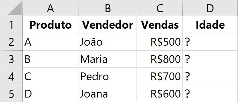 Função ÍNDICE e CORRESP no excel: linkar 2 tabelas através de uma chave